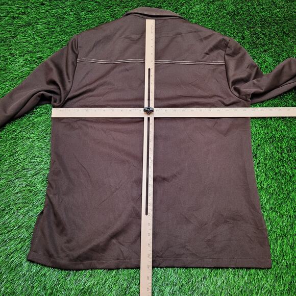 VTG 70s Haggar Disco Dagger Collar Jacket Mens 44 Large USA Polyester - Picture 5 of 10